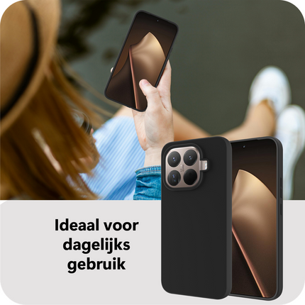 FlexLite Case - Xiaomi 15T Pro - Soft TPU Back Cover - Black