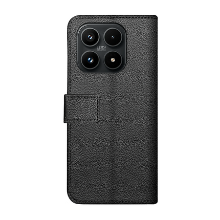 Classic Wallet Case - Xiaomi 17 - PU leather Book Case - Black