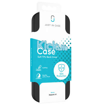 FlexLite Case - Xiaomi 17 - Soft TPU Back Cover - Black