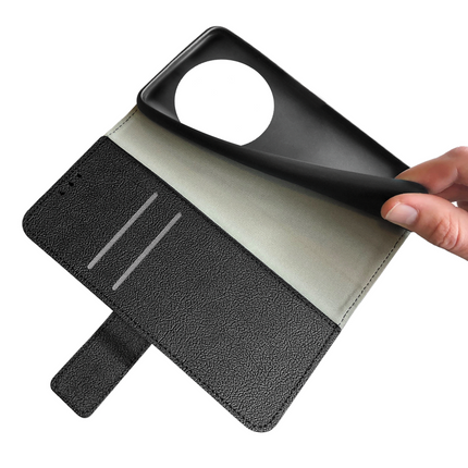 Classic Wallet Case - Xiaomi 17 Ultra - PU leather Book Case - Black