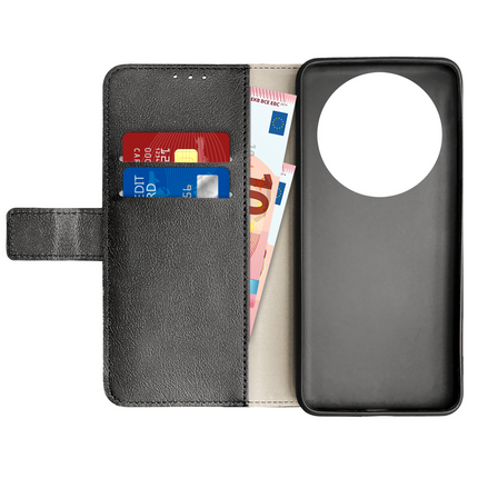 Classic Wallet Case - Xiaomi 17 Ultra - PU leather Book Case - Black