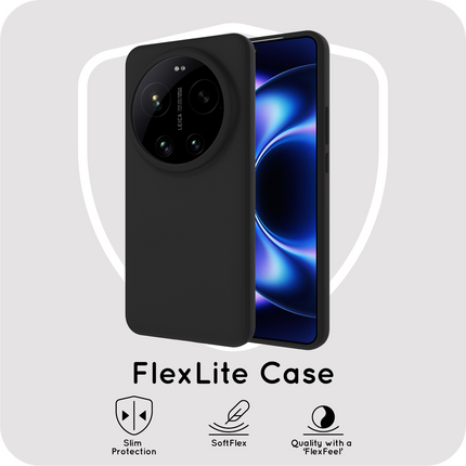 FlexLite Case - Xiaomi 17 Ultra - Soft TPU Back Cover - Black