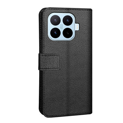Classic Wallet Case - Xiaomi 17T - PU leather Book Case - Black
