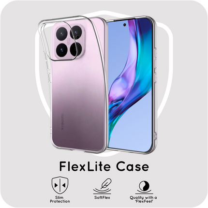 FlexLite Case - Xiaomi 17T - Soft TPU Back Cover - Clear