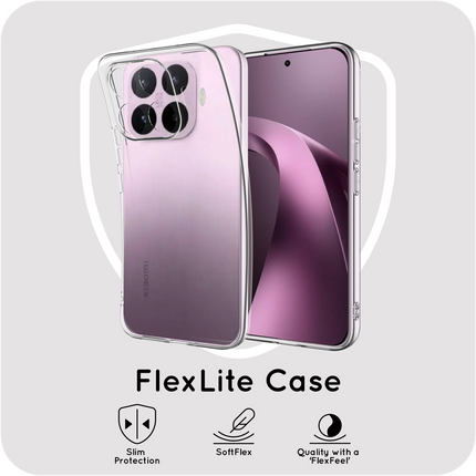 FlexLite Case - Xiaomi 17T Pro - Soft TPU Back Cover - Clear
