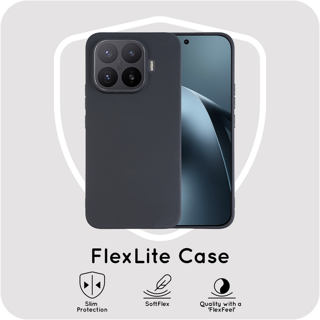 FlexLite Case - Xiaomi 17T Pro - Soft TPU Back Cover - Black