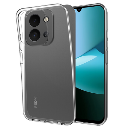 FlexLite Case - Xiaomi Poco C85 - Soft TPU Back Cover - Clear