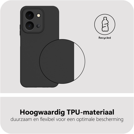 FlexLite Case - Xiaomi Poco C85 - Soft TPU Back Cover - Black