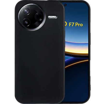FlexLite Case - Xiaomi Poco F7 Pro - Soft TPU Back Cover - Black