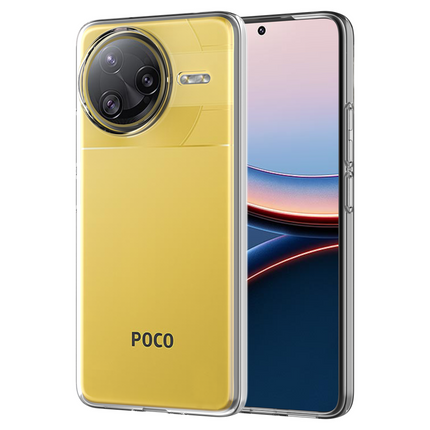 FlexLite Case - Xiaomi Poco F7 Ultra - Soft TPU Back Cover - Clear