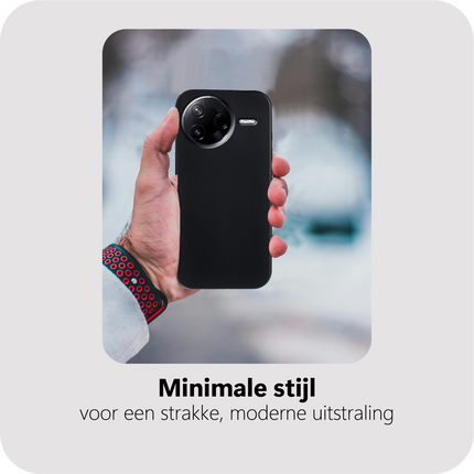 FlexLite Case - Xiaomi Poco F7 Ultra - Soft TPU Back Cover - Black