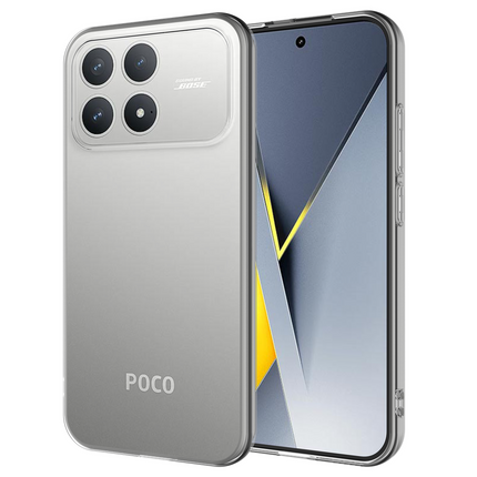 FlexLite Case - Xiaomi Poco F8 Pro - Soft TPU Back Cover - Clear