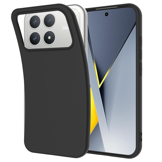 FlexLite Case - Xiaomi Poco F8 Pro - Soft TPU Back Cover - Black