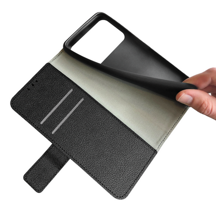 Classic Wallet Case - Xiaomi Poco F8 Ultra - PU leather Book Case - Black