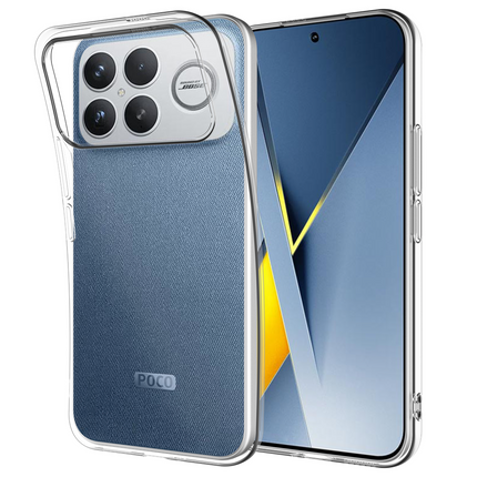FlexLite Case - Xiaomi Poco F8 Ultra - Soft TPU Back Cover - Clear