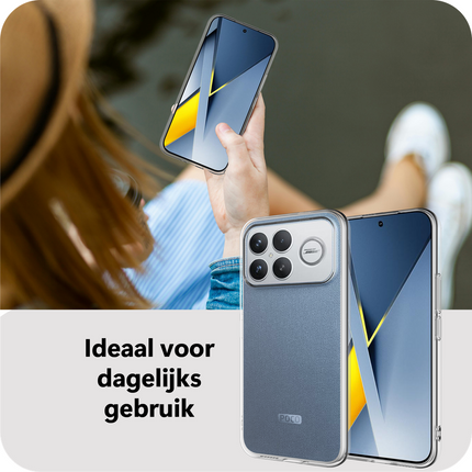 FlexLite Case - Xiaomi Poco F8 Ultra - Soft TPU Back Cover - Clear