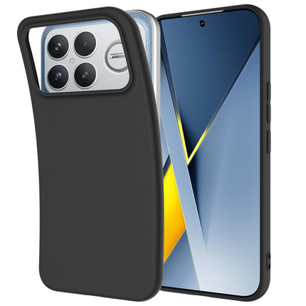 FlexLite Case - Xiaomi Poco F8 Ultra - Soft TPU Back Cover - Black