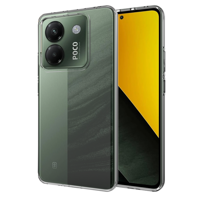 FlexLite Case - Xiaomi Poco M7 Pro - Soft TPU Back Cover - Clear