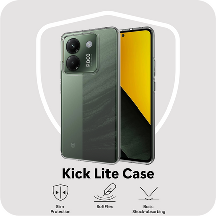 FlexLite Case - Xiaomi Poco M7 Pro - Soft TPU Back Cover - Clear