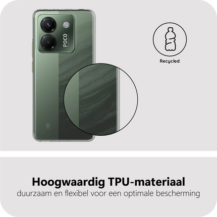 FlexLite Case - Xiaomi Poco M7 Pro - Soft TPU Back Cover - Clear