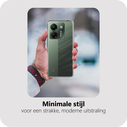 FlexLite Case - Xiaomi Poco M7 Pro - Soft TPU Back Cover - Clear