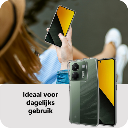 FlexLite Case - Xiaomi Poco M7 Pro - Soft TPU Back Cover - Clear