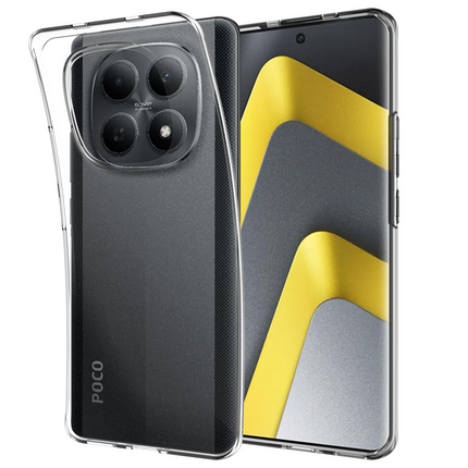 FlexLite Case - Xiaomi Poco M8 (5G) - Soft TPU Back Cover - Clear