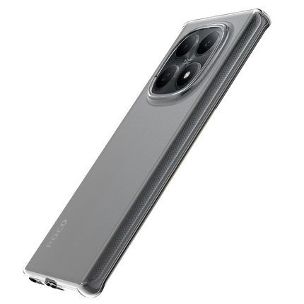 FlexLite Case - Xiaomi Poco M8 (5G) - Soft TPU Back Cover - Clear
