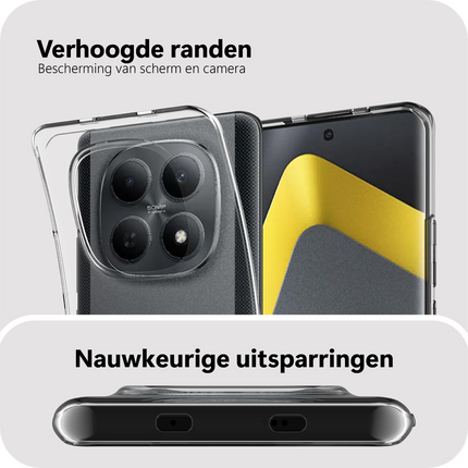 FlexLite Case - Xiaomi Poco M8 (5G) - Soft TPU Back Cover - Clear
