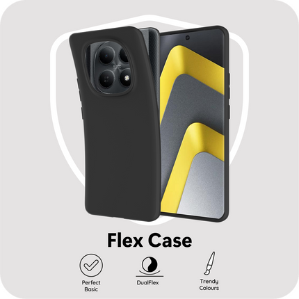 FlexLite Case - Xiaomi Poco M8 (5G) - Soft TPU Back Cover - Black