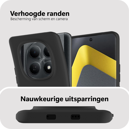 FlexLite Case - Xiaomi Poco M8 (5G) - Soft TPU Back Cover - Black