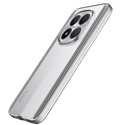 FlexLite Case - Xiaomi Poco M8 Pro (5G) - Soft TPU Back Cover - Clear
