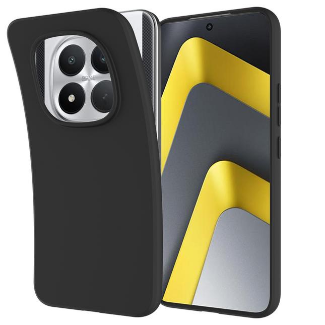 FlexLite Case - Xiaomi Poco M8 Pro (5G) - Soft TPU Back Cover - Black
