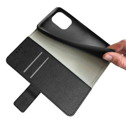 Classic Wallet Case - Xiaomi Poco X8 Pro Max - PU leather Book Case - Black