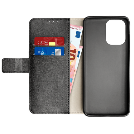Classic Wallet Case - Xiaomi Poco X8 Pro Max - PU leather Book Case - Black