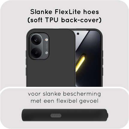 FlexLite Case - Xiaomi Poco X8 Pro Max - Soft TPU Back Cover - Black