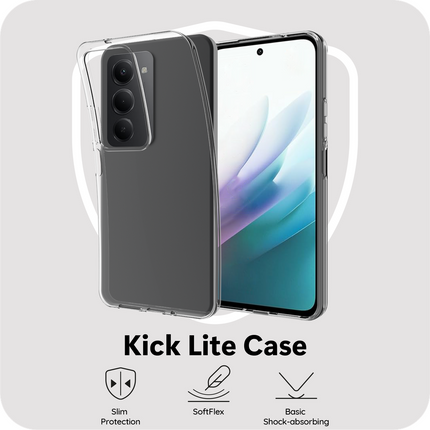 FlexLite Case - Xiaomi Redmi 15 (4G/5G) - Soft TPU Back Cover - Clear