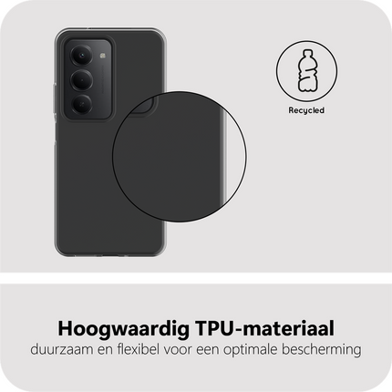 FlexLite Case - Xiaomi Redmi 15 (4G/5G) - Soft TPU Back Cover - Clear