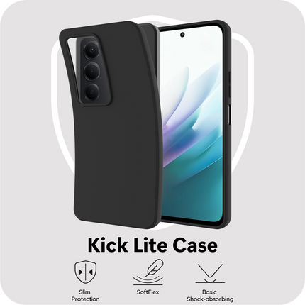 FlexLite Case - Xiaomi Redmi 15 (4G/5G) - Soft TPU Back Cover - Black
