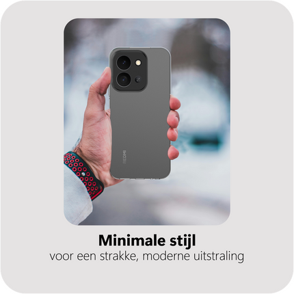 FlexLite Case - Xiaomi Redmi 15C - Soft TPU Back Cover - Clear