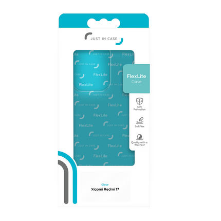 FlexLite Case - XiaomI Redmi 17 (4G / 5G) - Soft TPU Back Cover - Clear