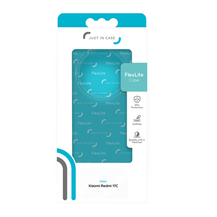 FlexLite Case - XiaomI Redmi 17C (4G) - Soft TPU Back Cover - Clear