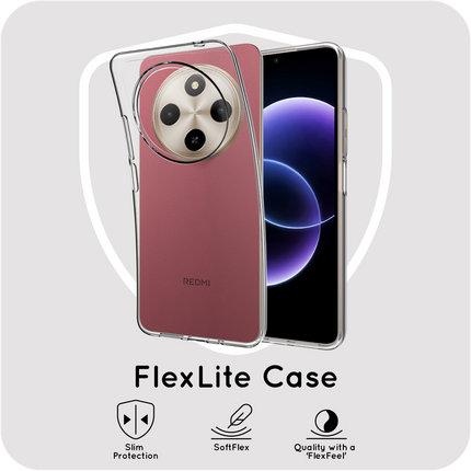 FlexLite Case - XiaomI Redmi 17C (4G) - Soft TPU Back Cover - Clear