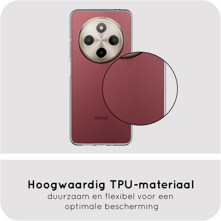 FlexLite Case - XiaomI Redmi 17C (4G) - Soft TPU Back Cover - Clear