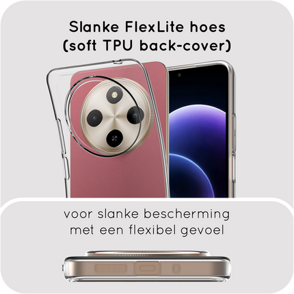 FlexLite Case - XiaomI Redmi 17C (4G) - Soft TPU Back Cover - Clear