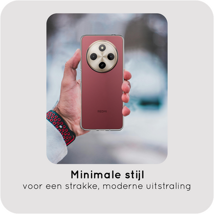 FlexLite Case - XiaomI Redmi 17C (4G) - Soft TPU Back Cover - Clear