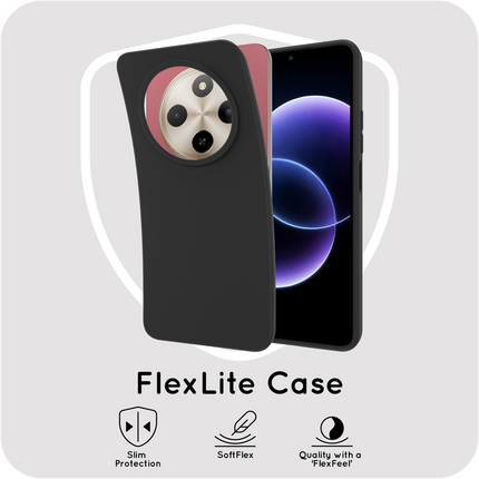 FlexLite Case - XiaomI Redmi 17C (4G) - Soft TPU Back Cover - Black