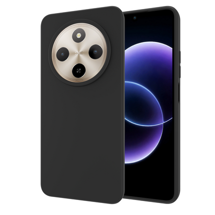 FlexLite Case - XiaomI Redmi 17C (4G) - Soft TPU Back Cover - Black