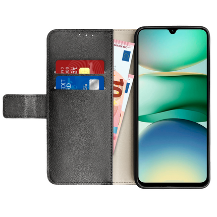 Classic Wallet Case - Xiaomi Redmi A5 - PU leather Book Case - Black