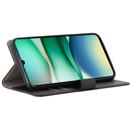 Classic Wallet Case - Xiaomi Redmi A5 - PU leather Book Case - Black